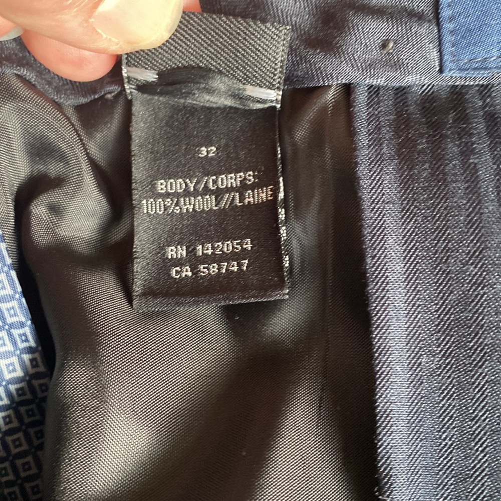 Zanetti Blue Window Pane Suit - Picture 12 of 16